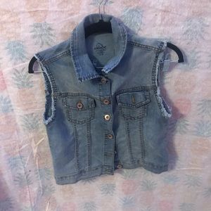 Denim vest